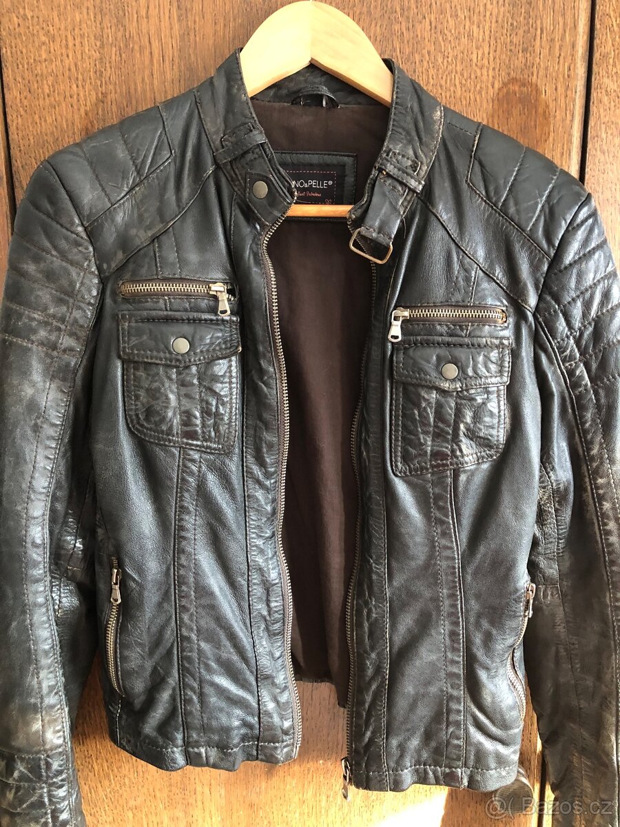 Kožená bunda dámská TOP stav - 2