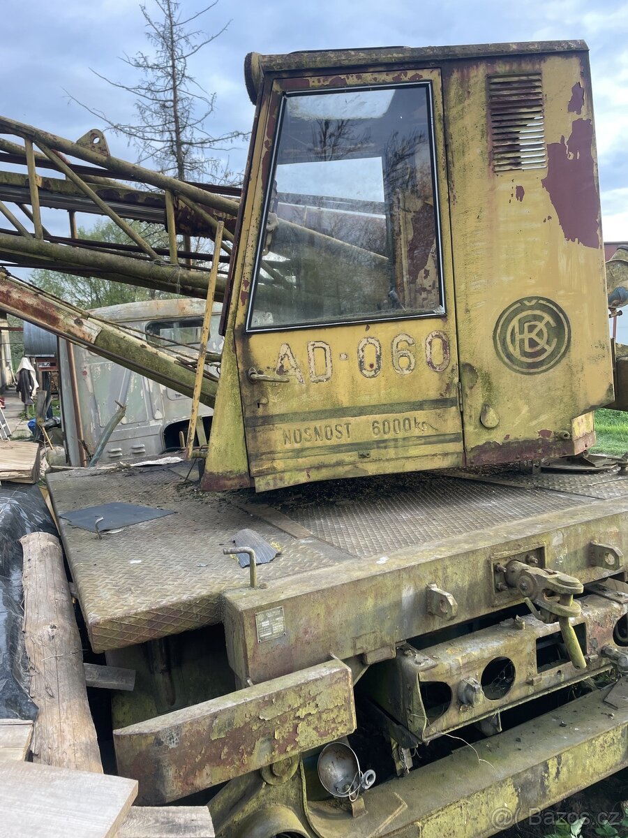 praga v3s jeřáb - 2