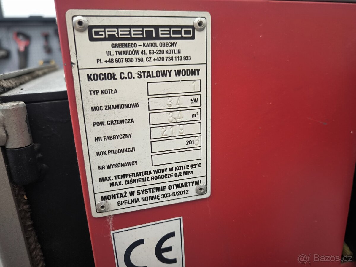 Automaticky kotel na uhli 35kw - 2