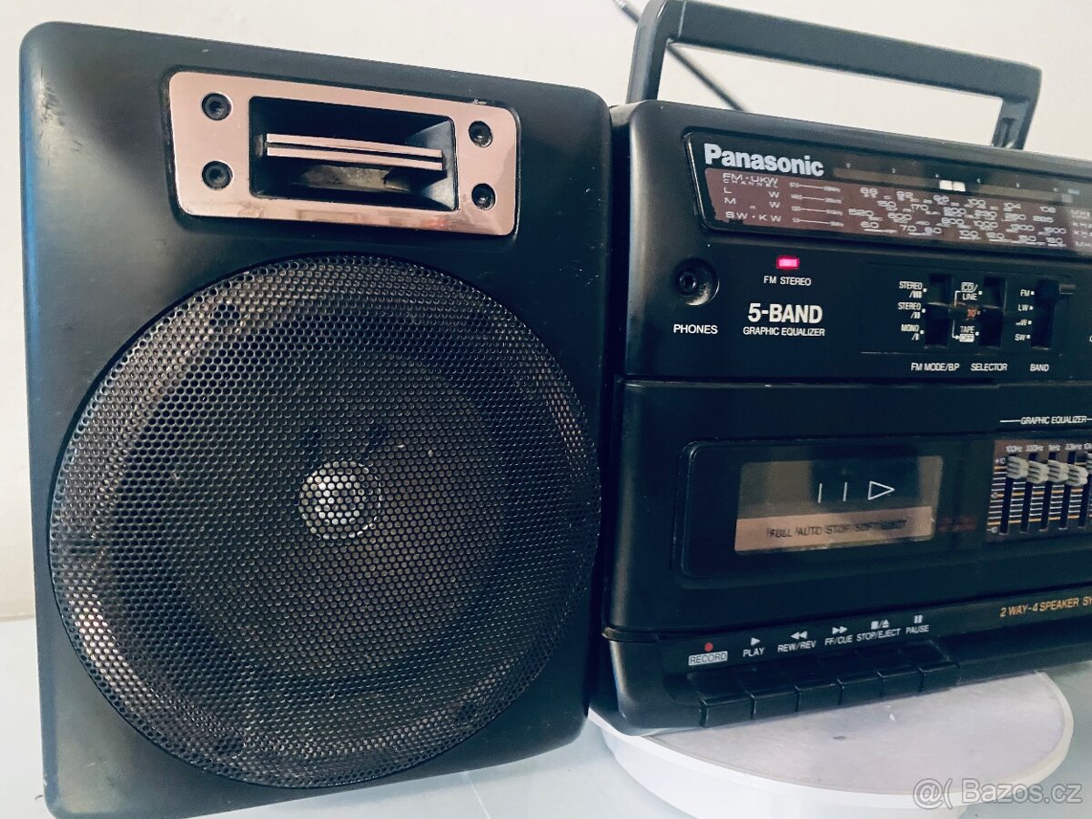 Radiomagnetofon Panasonic RX-CS 710, rok 1991 - 2