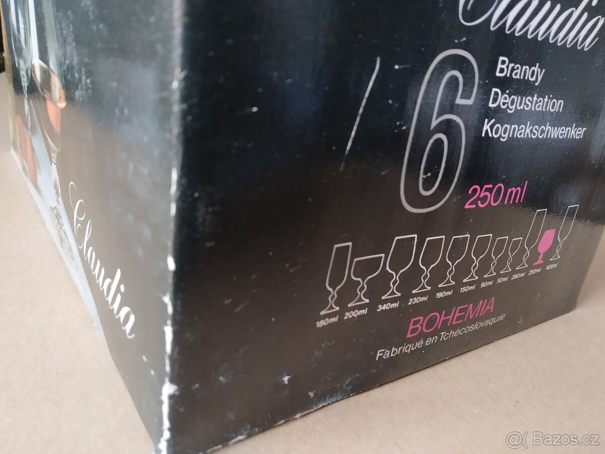 Skleničky Claudia Bohemia - 2