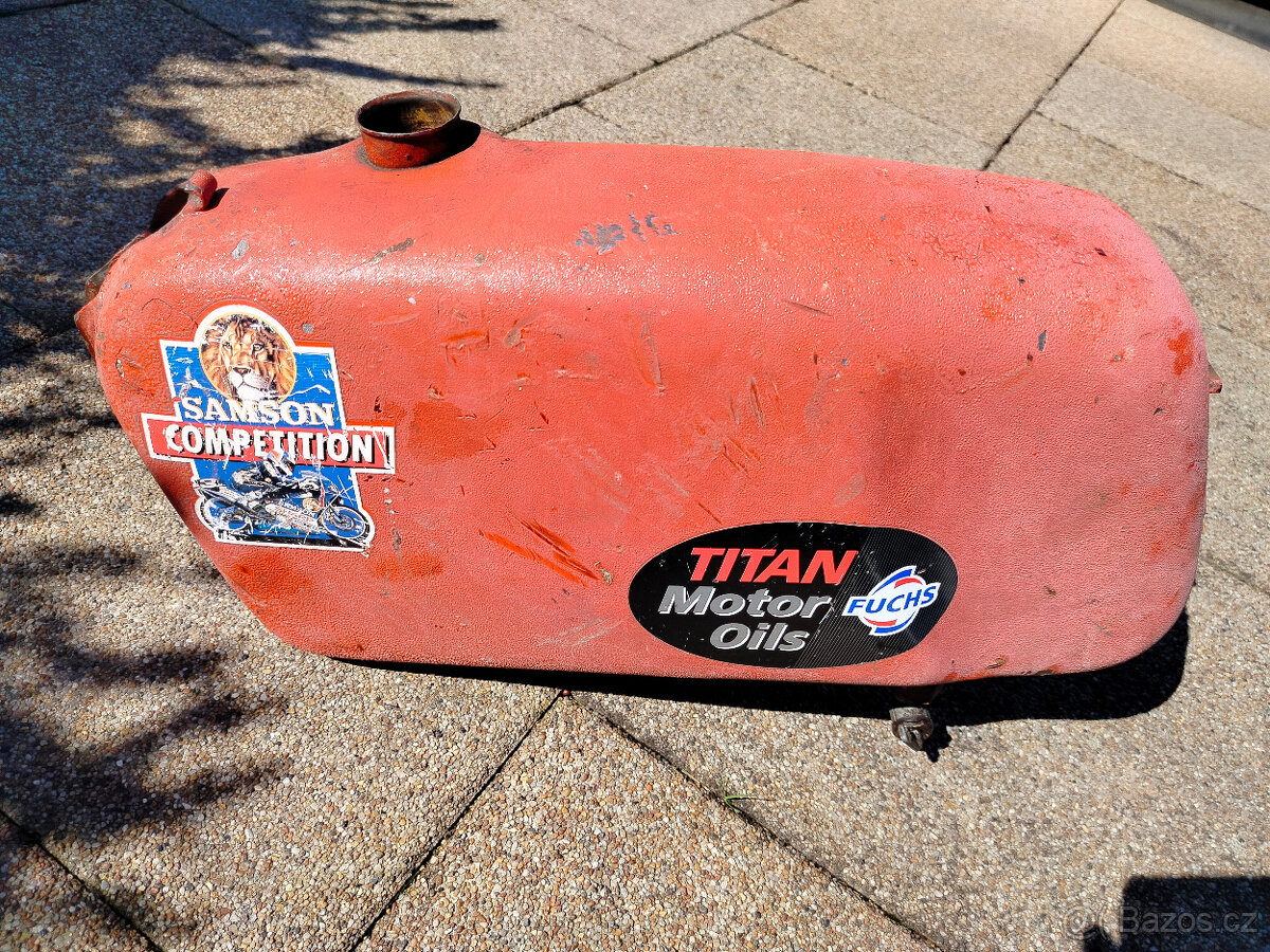 nádrž jawa mustang - 2