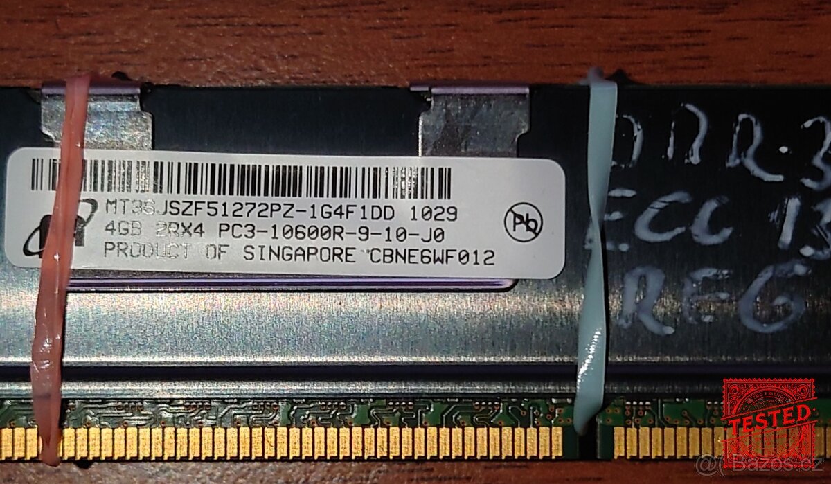 DDR2 ECC REG 4GB 14 kusu - 2