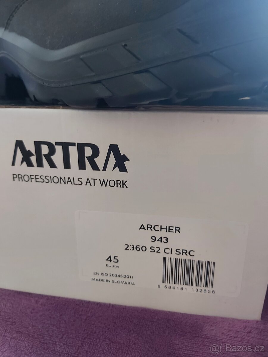 Pracovní boty zimní, vel 45 nepoužité - 2