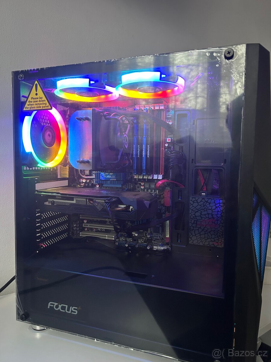 Herní PC Intel I7 Nvidia GTX 1060 16GB RAM - 2