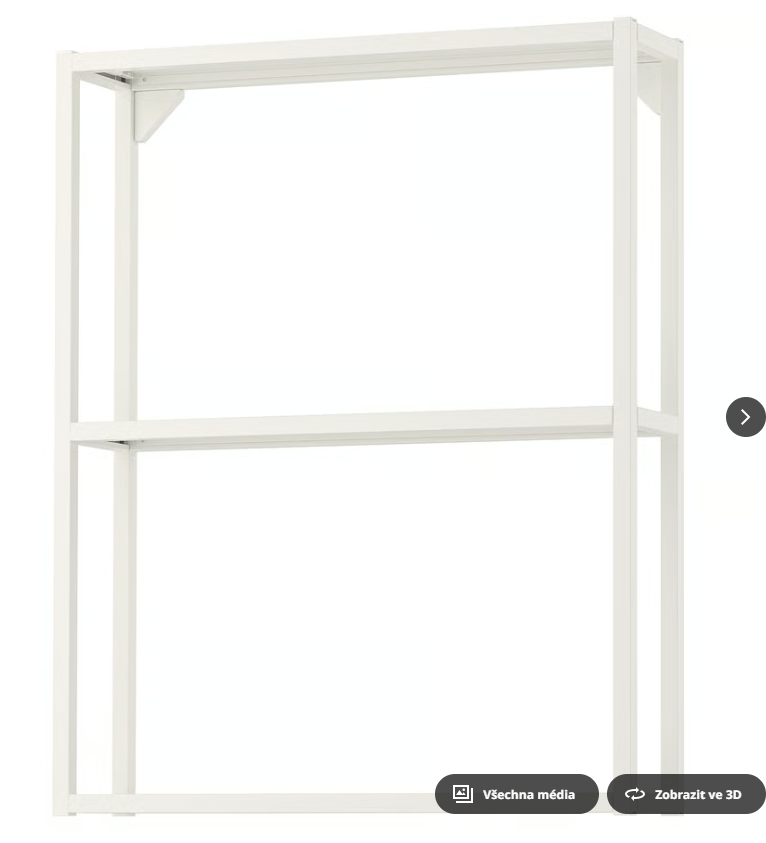 nástěnné poličkové skříňky Enhet (Ikea) - 2