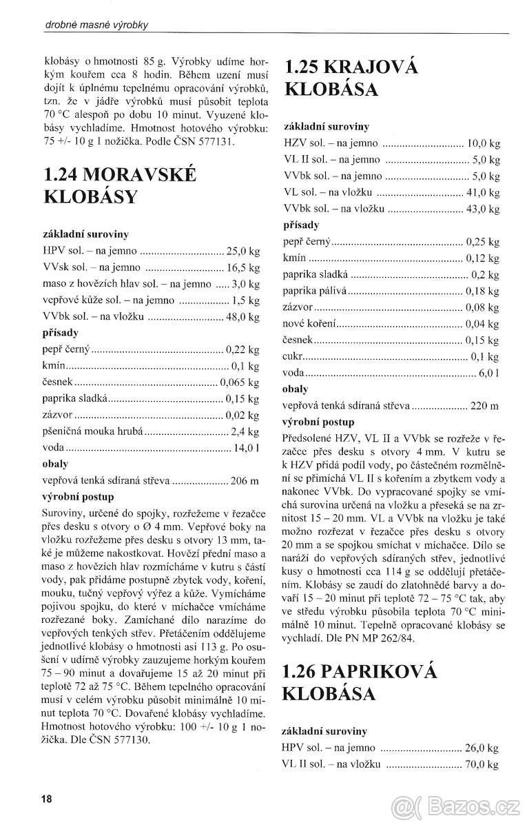 České masné výrobky, 9. vydání - 2
