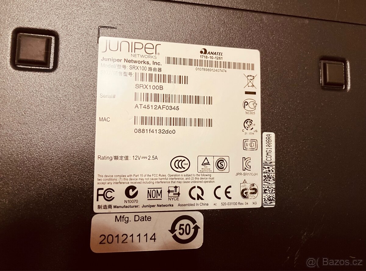Juniper SRX100 - 2