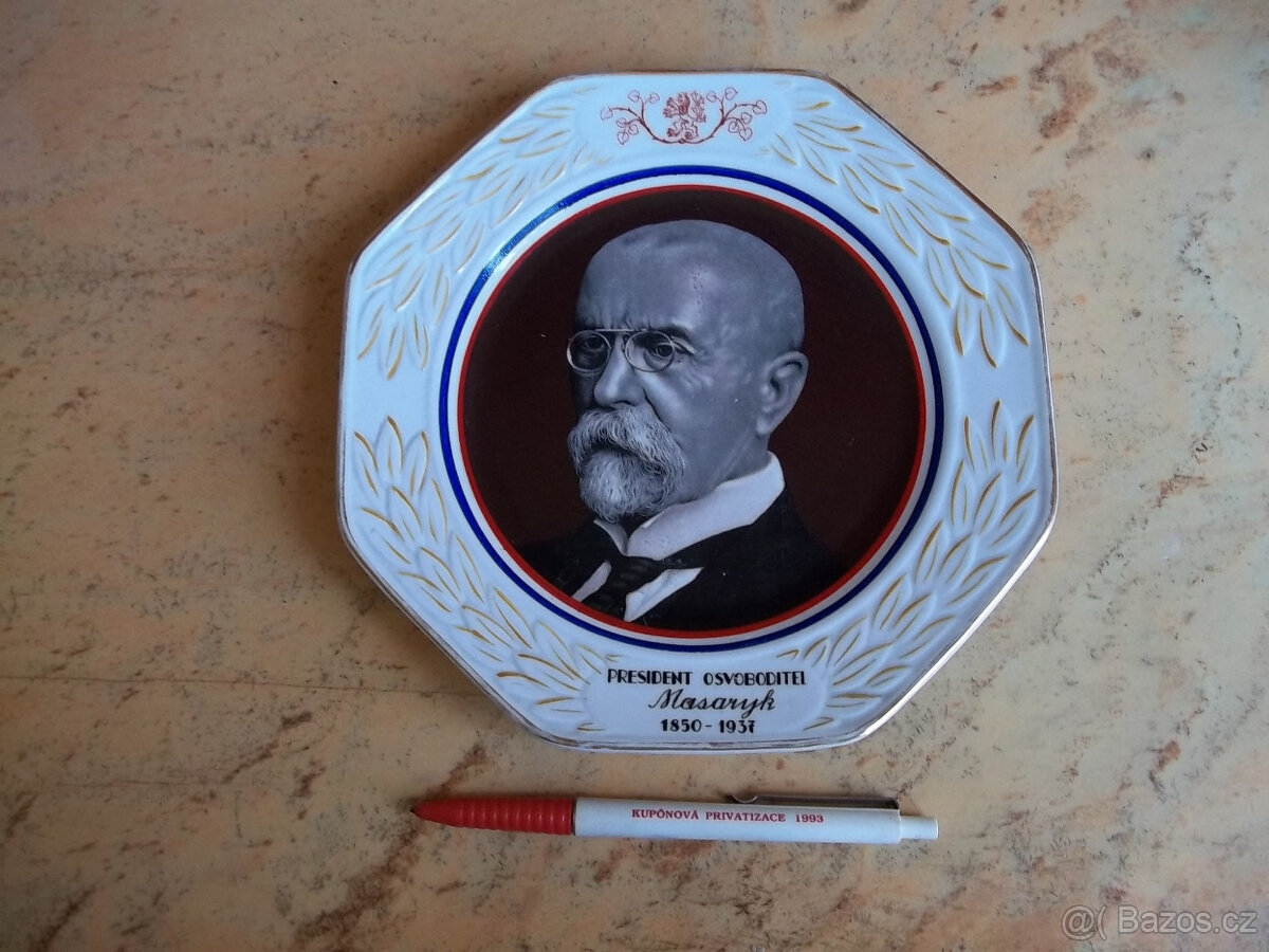 Talíř T. G. Masaryk - 2