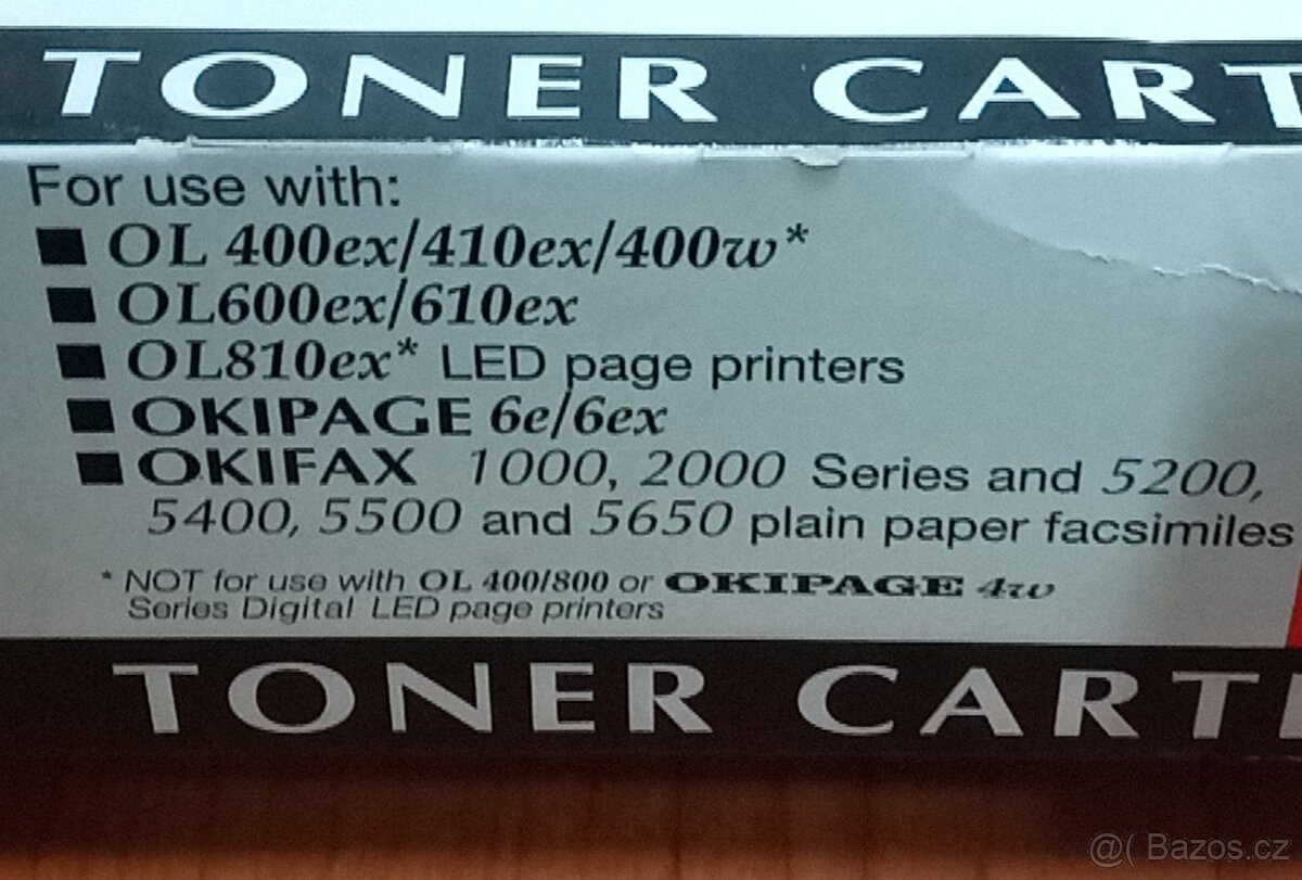 Oki toner Type 2 (09002395) originální, nový originál - 2