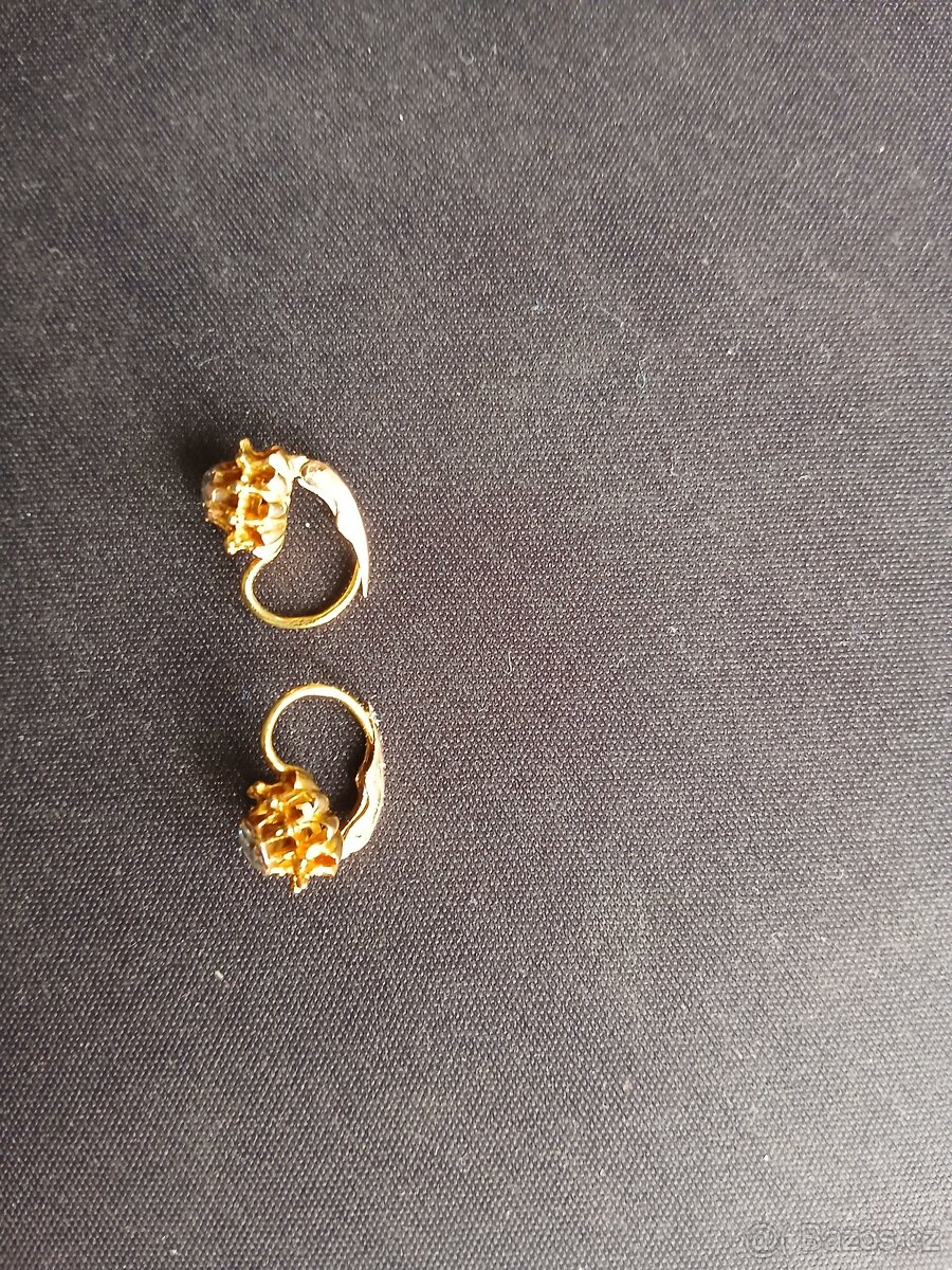 Náušnice zlaté - 2