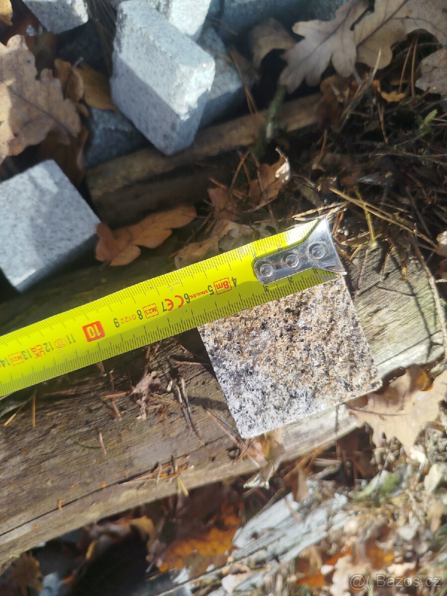 Žula kostky dlažba - 2