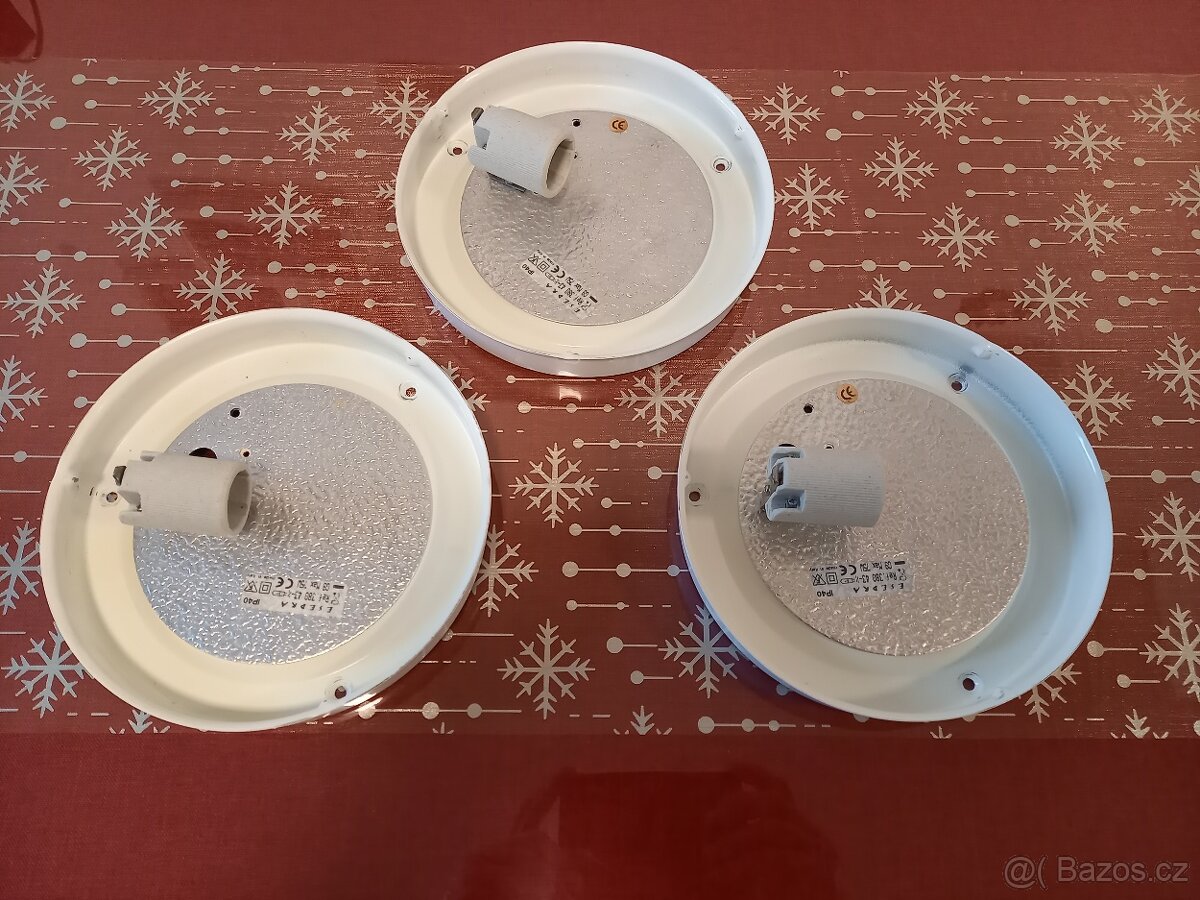 kulatá stropní svítidla s objímkou E14 svíčková žárovka - 2