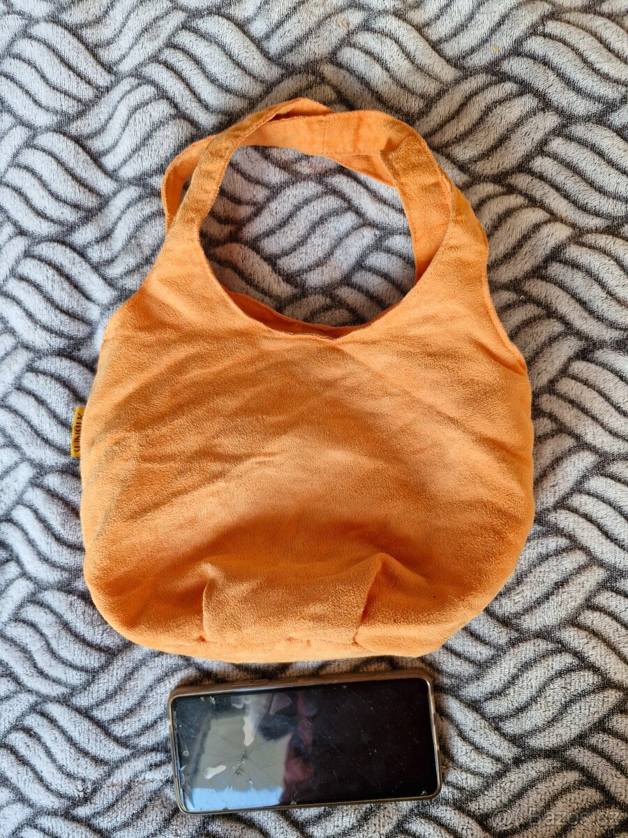 Menší látková kabelka/kosmetická taštička - 2