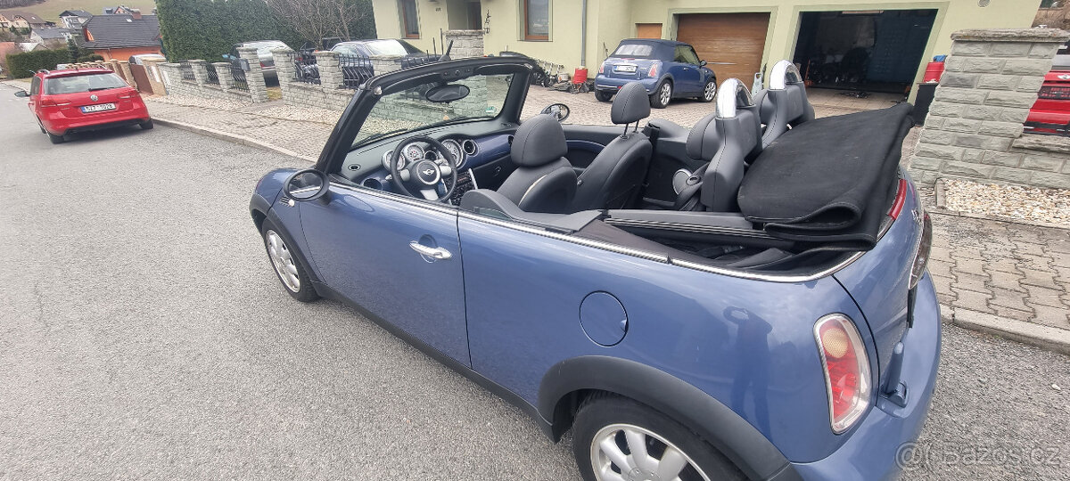 Mini cooper cabrio 1,6 66kw r.v.2006 - 2