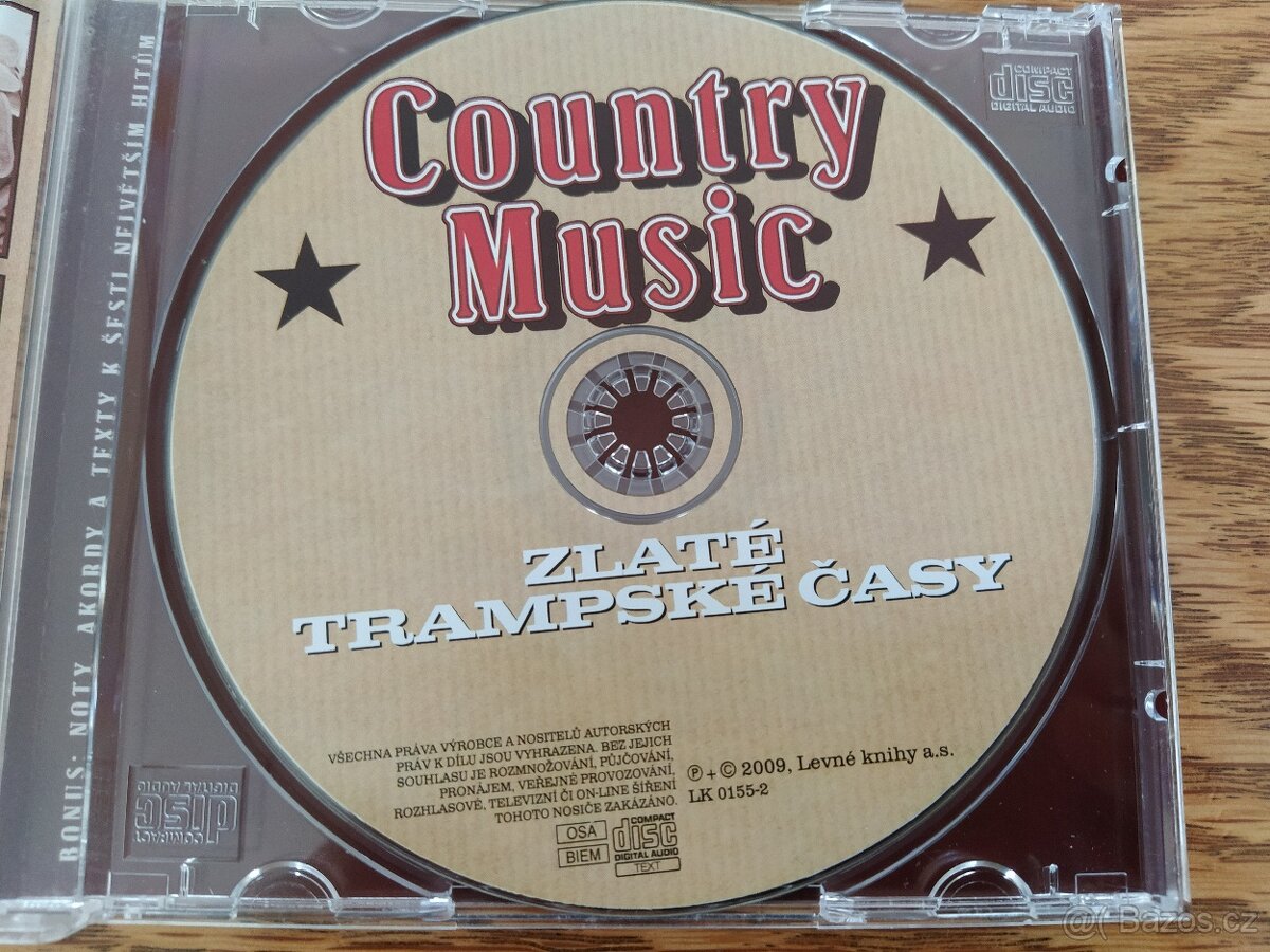 CD Country Music - Zlaté trampské časy - 2