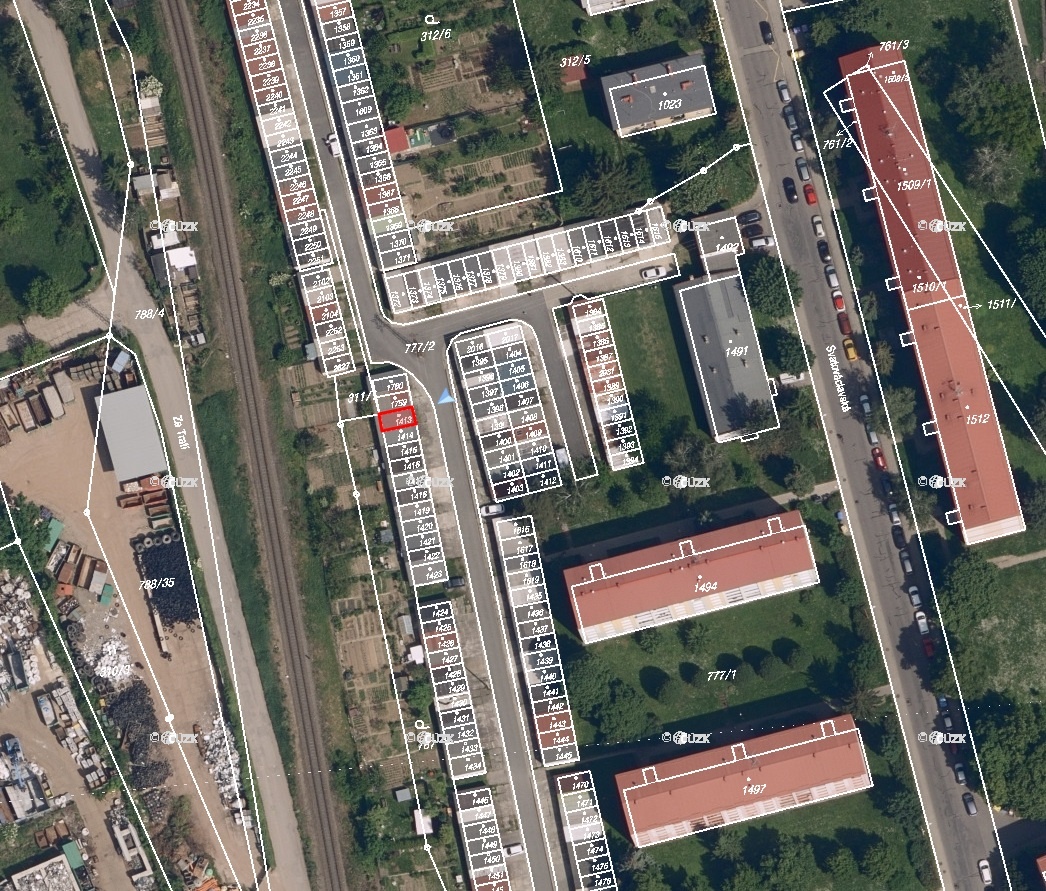 Pronájem garáže 23m - 2