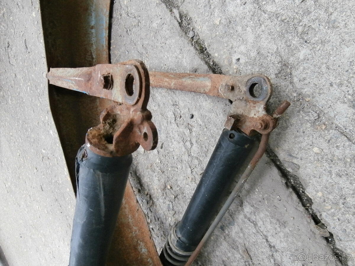 Motocykl veterán přední vidlice s blatníkem za 500 kč - 2