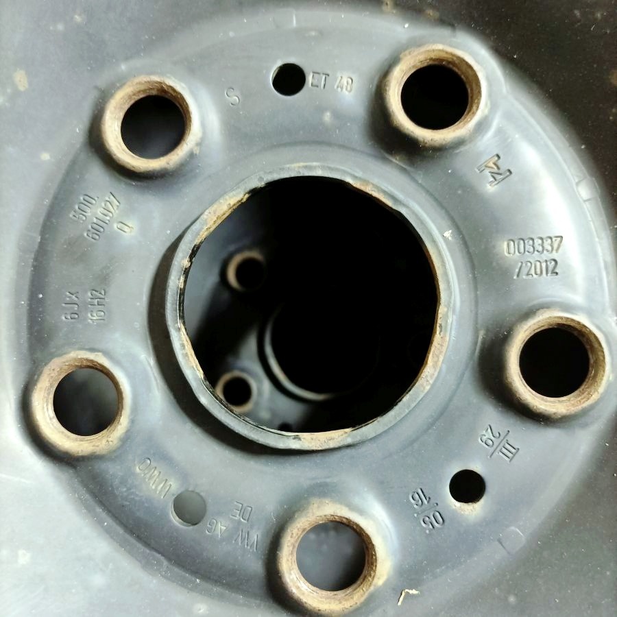 16" plechová kola – 5x112 – 6J x 16" ET48 - 2