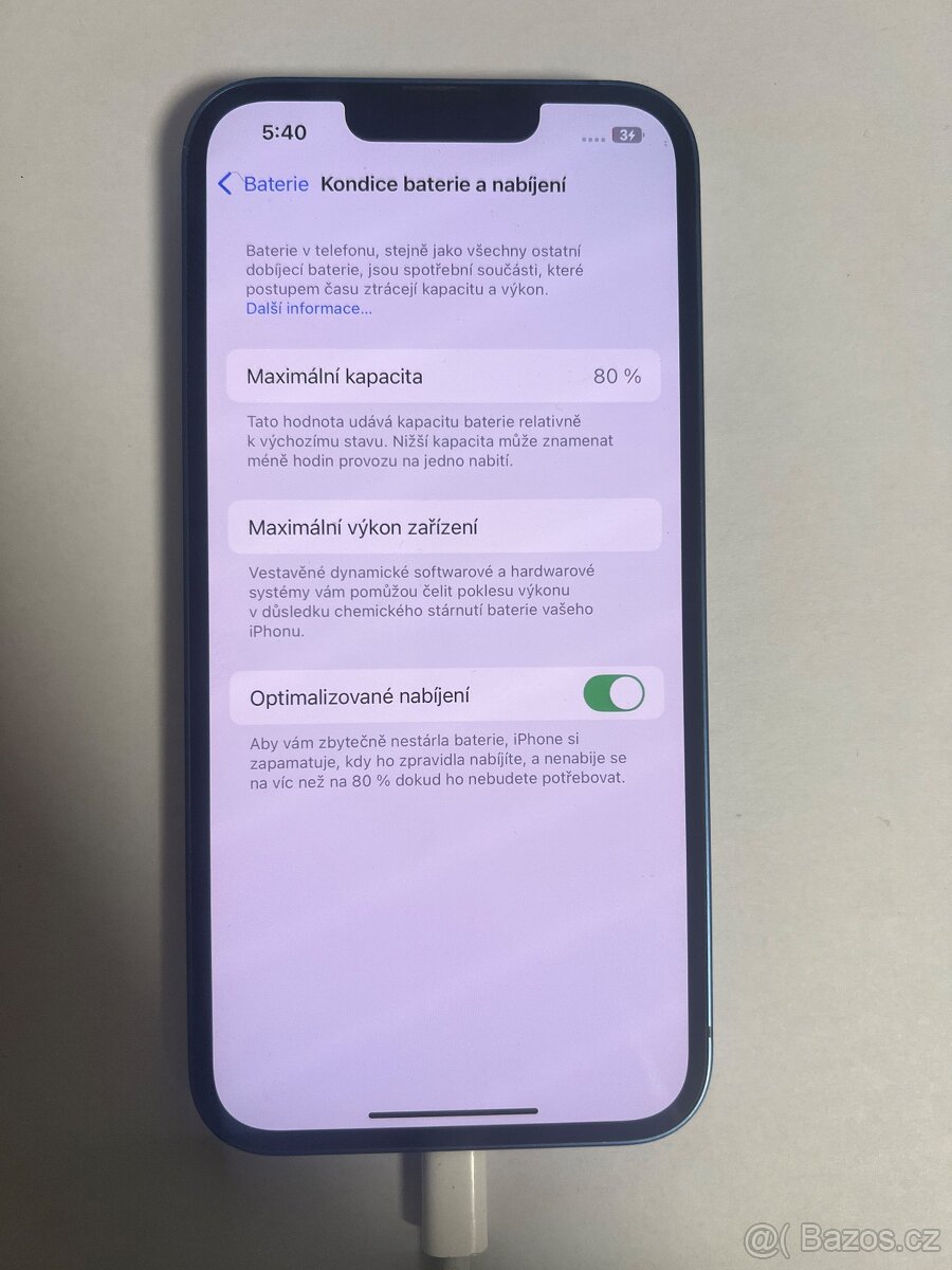 Iphone 13 128gb modrý - 2