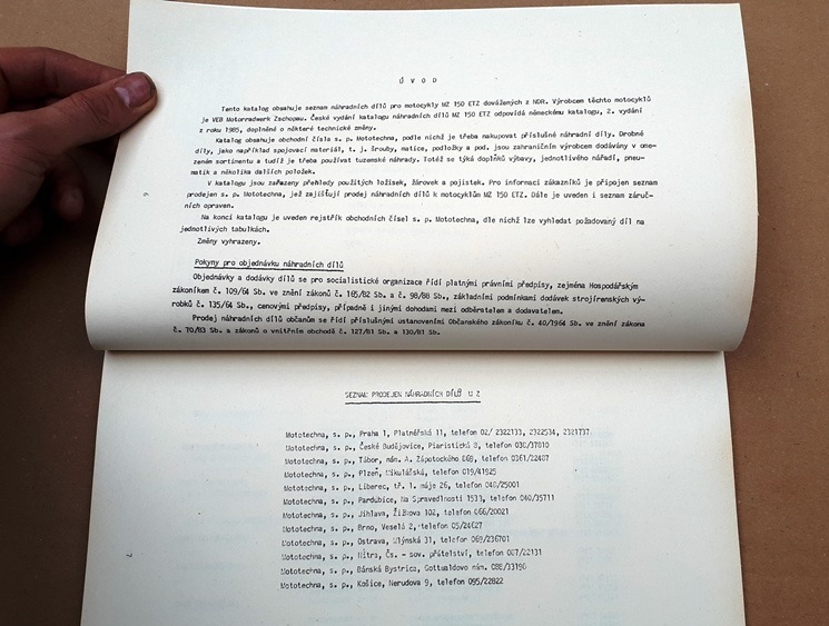 Katalog ND MZ 150 ETZ - 2