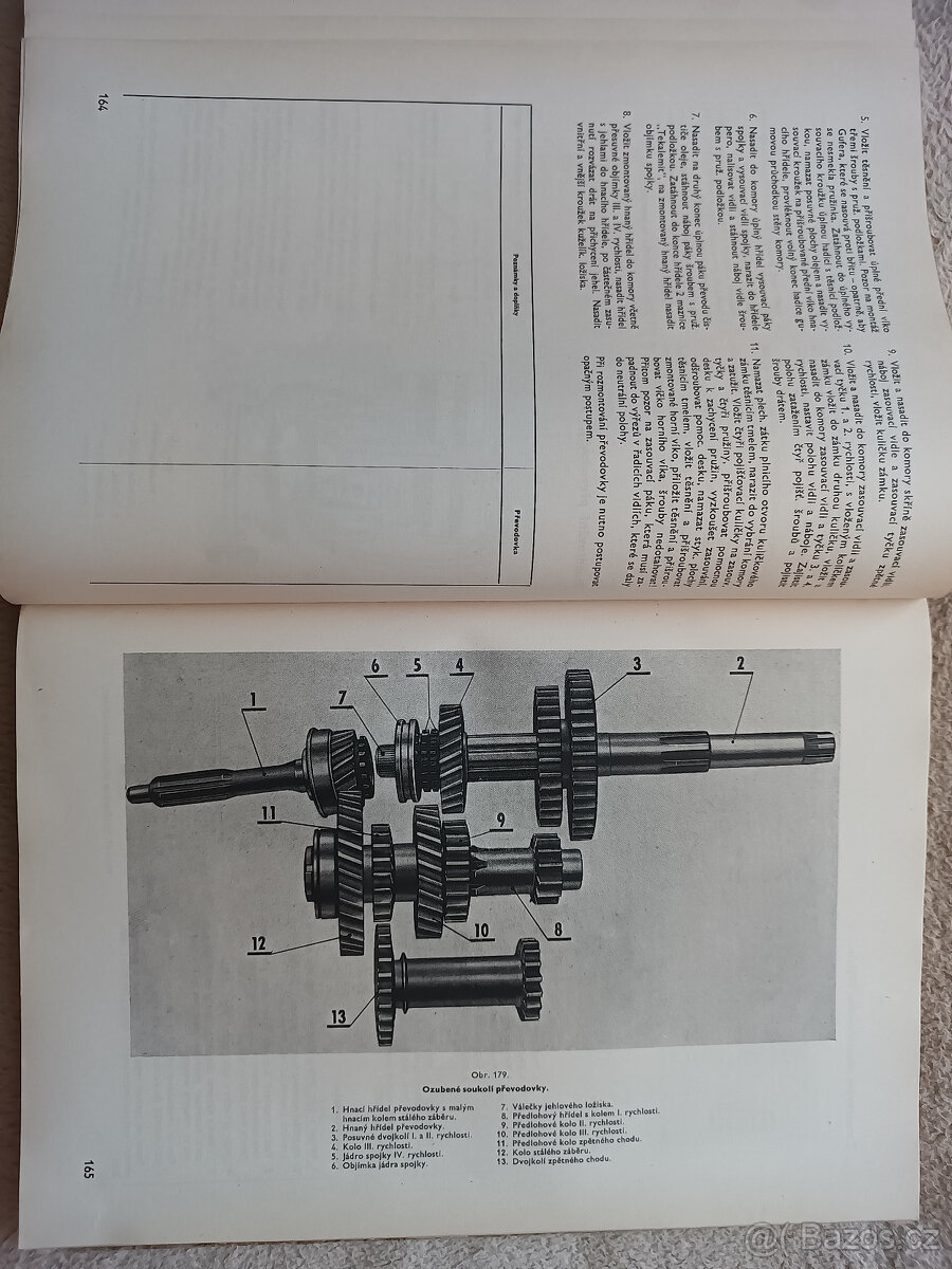 V3S Praga Dílenská příručka - 2