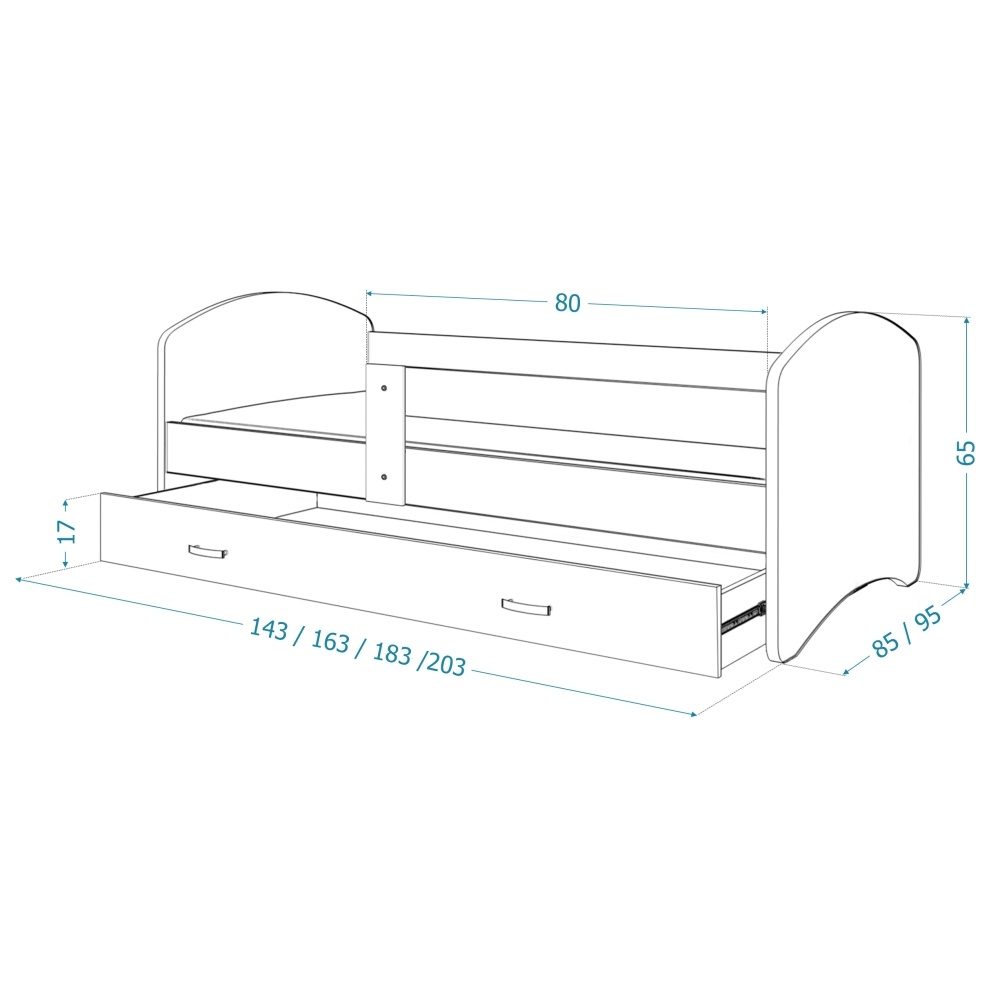 Dětska postel Lucky - 2