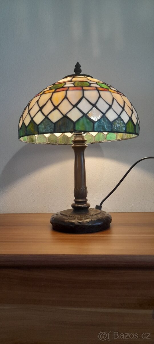 Krásná vytrážova lampička - 2