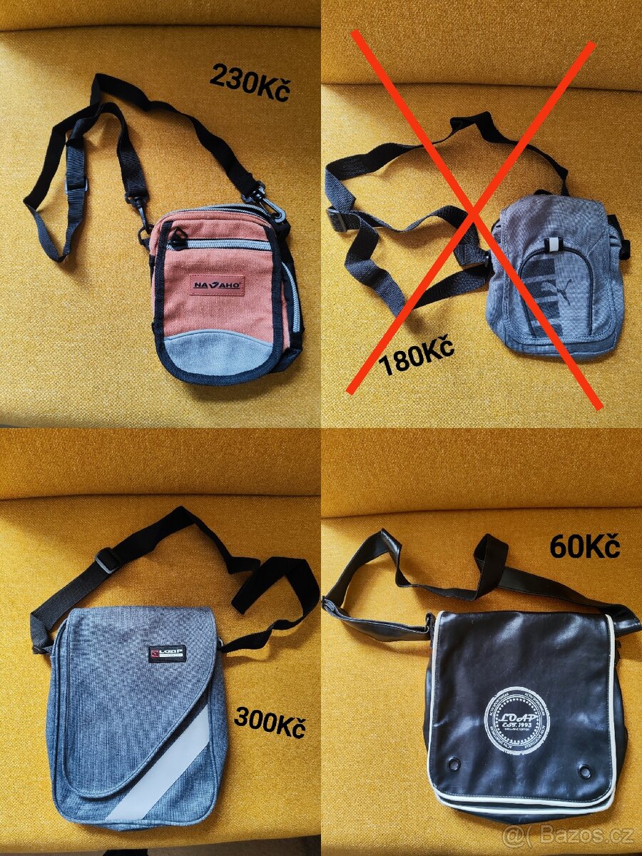 Tašky, crossbody, batohy, ledvinka - 2