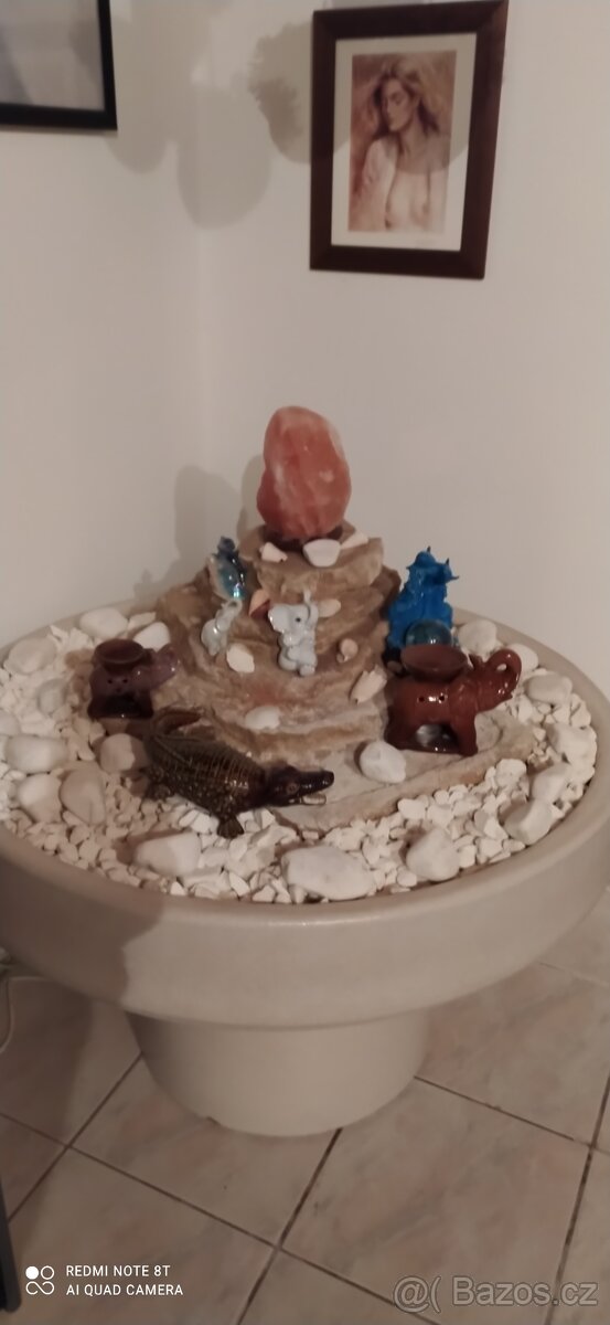 Fontaána s pískovcem vodnim - 2