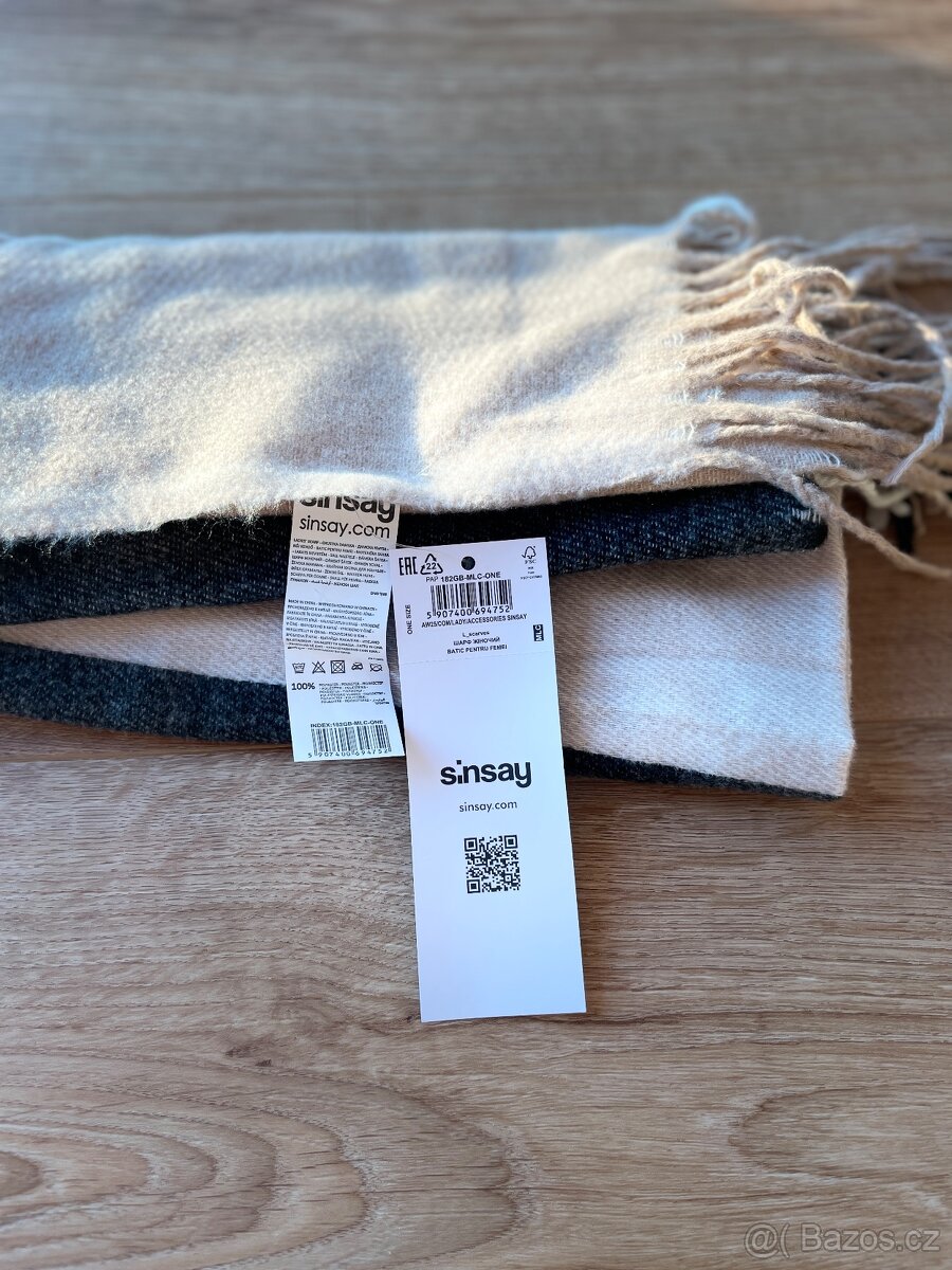 Kostkovaný šál Sinsay - 2