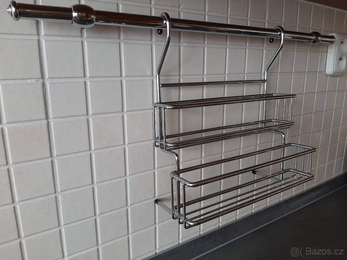 Kuchyňský drátěnný systém - chrom - 2