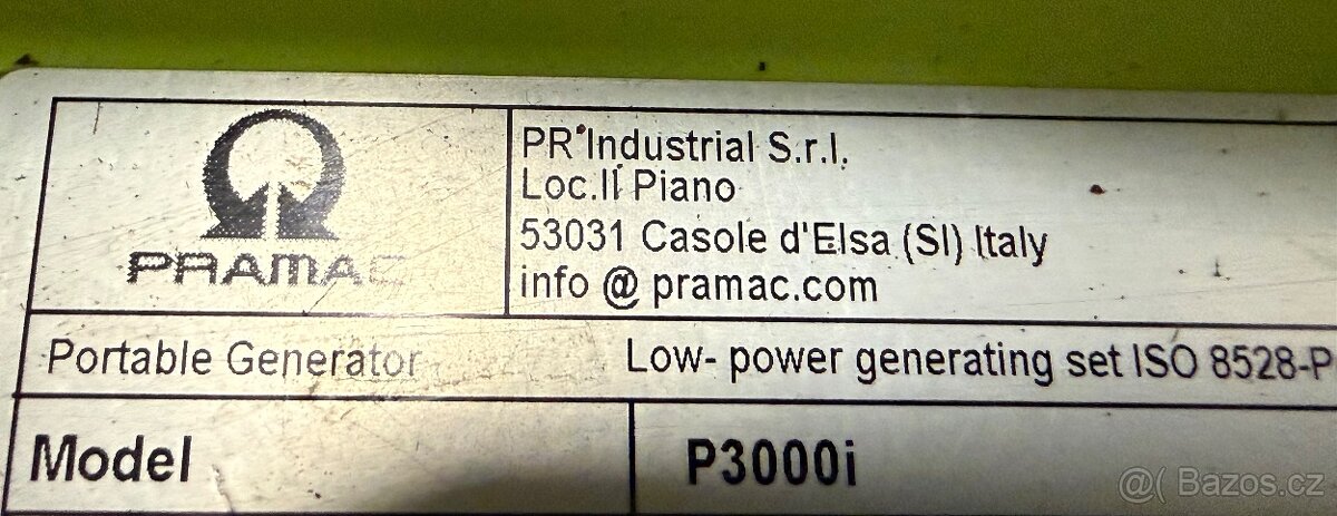 Elektrocentrala Pramac P3000i - 2
