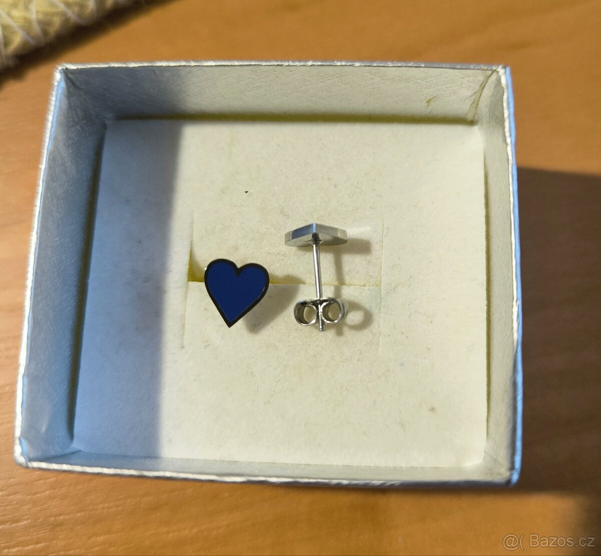 Ocelové náušnice srdce Nové - 2