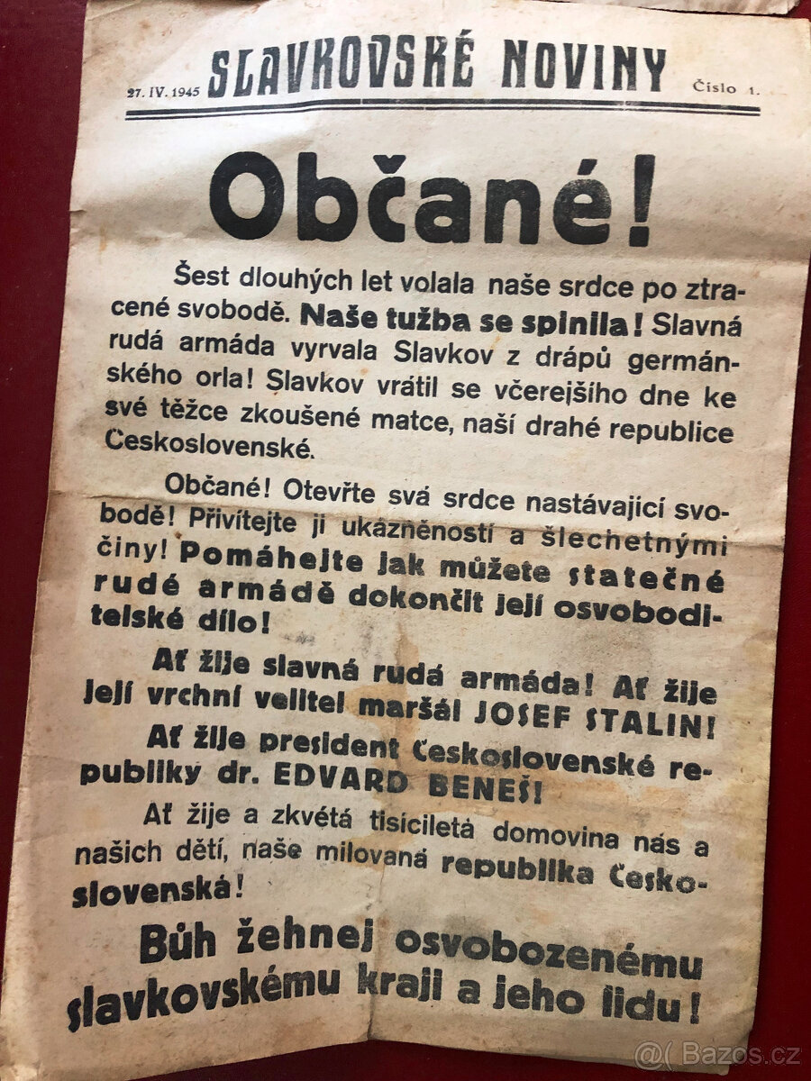 SLAVKOVSKÉ NOVINY A NOVÝ LID - 2