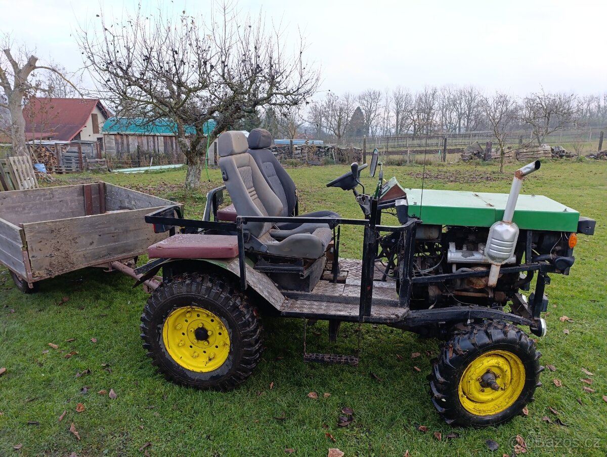 Malotraktor 4x4 motor 19D - 2