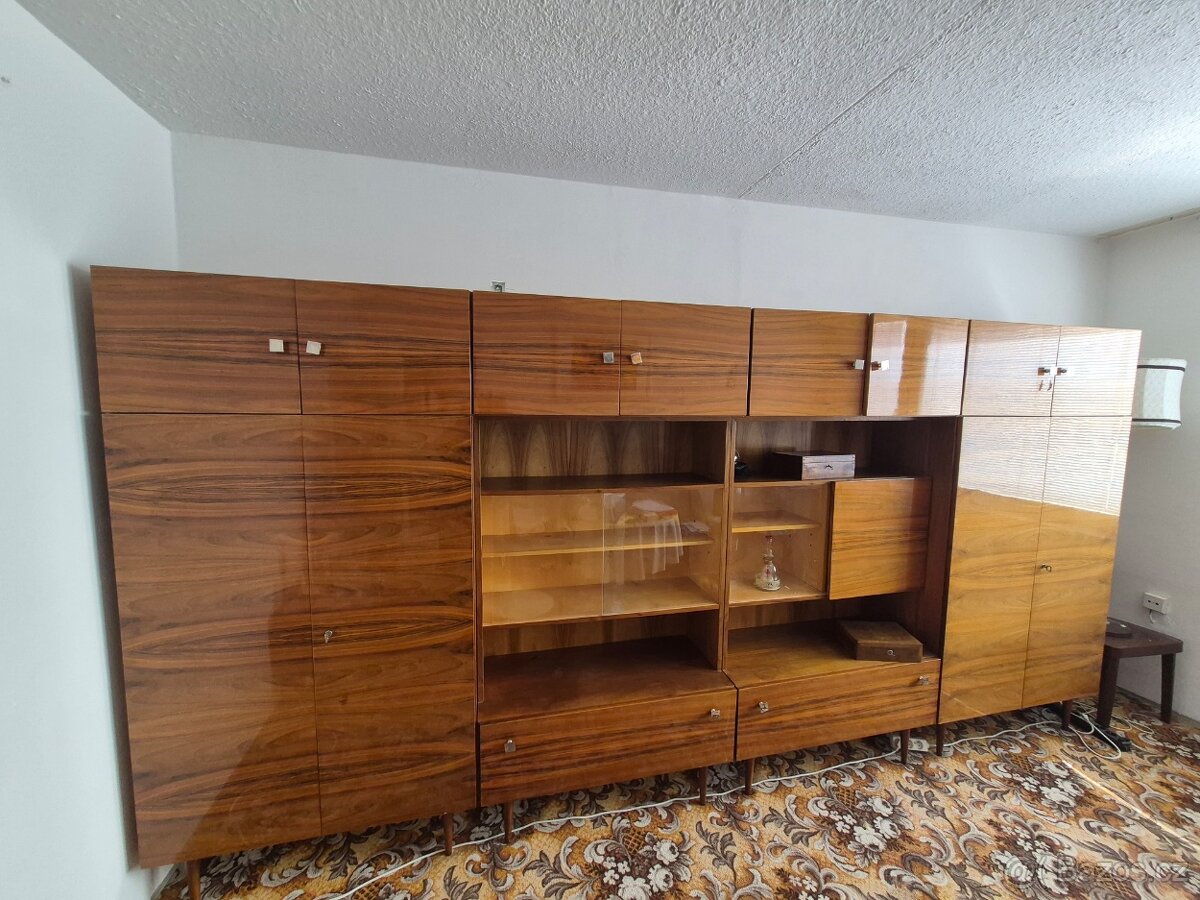 retro obývací stěna - 2