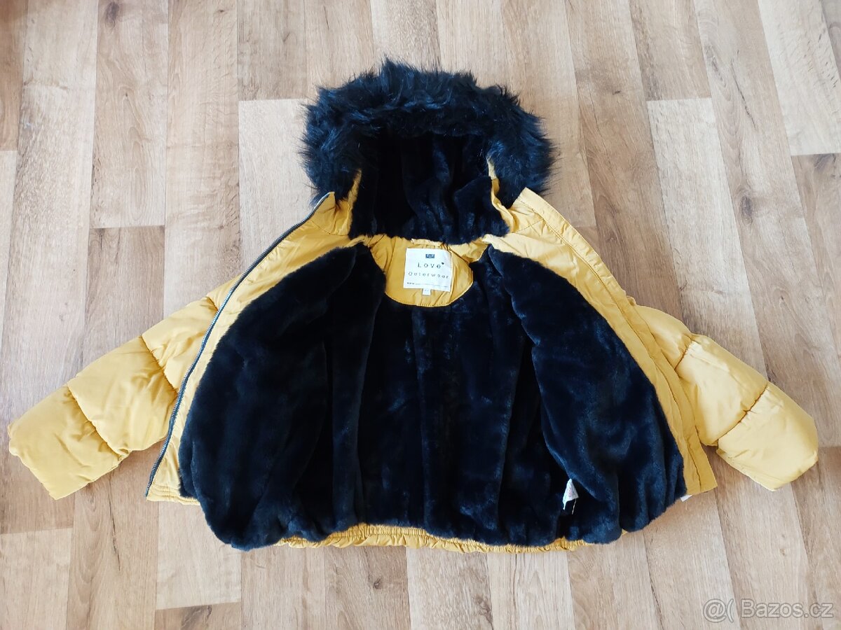 Zimní bunda - vel.128 - NOVÁ - 2