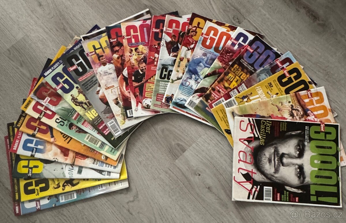 ProFootball a Goool časopisy - 2