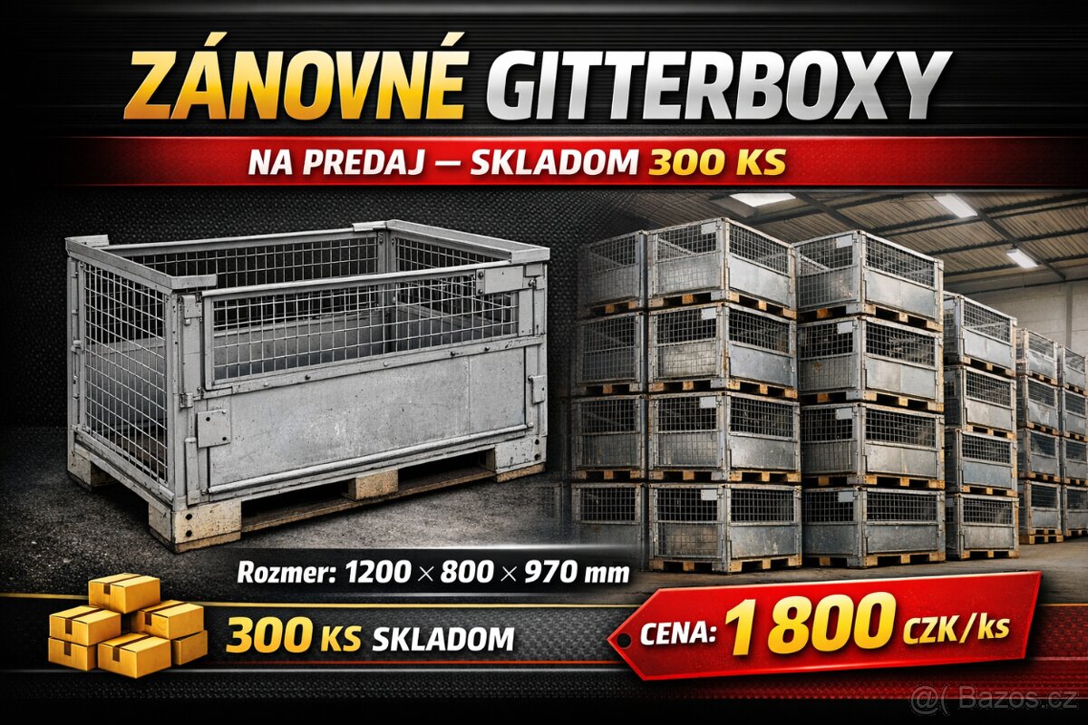 Predám Gitter boxy - 2