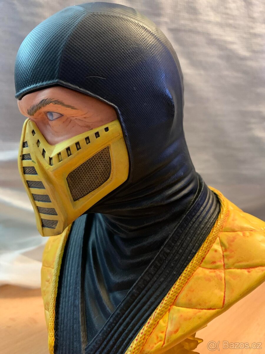Mortal Kombat - Legends in 3D Bust 1/2 Scorpion 25 cm - 2