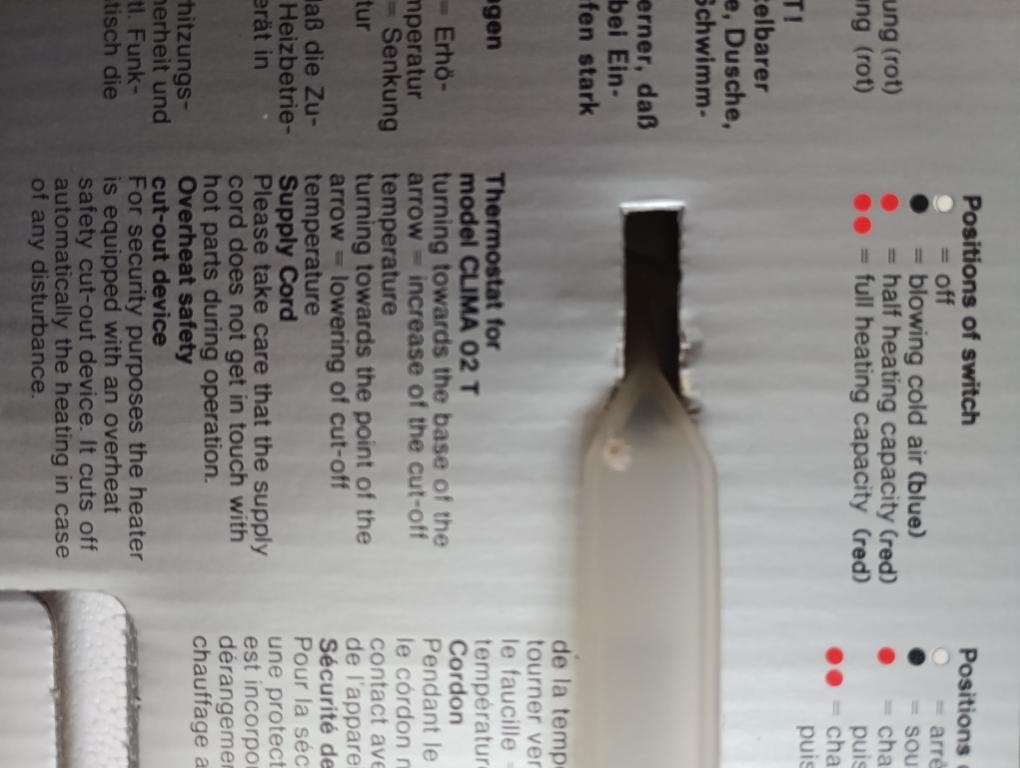 Pokojový elektrický ventilátor na teplý i na studený vzduch - 2