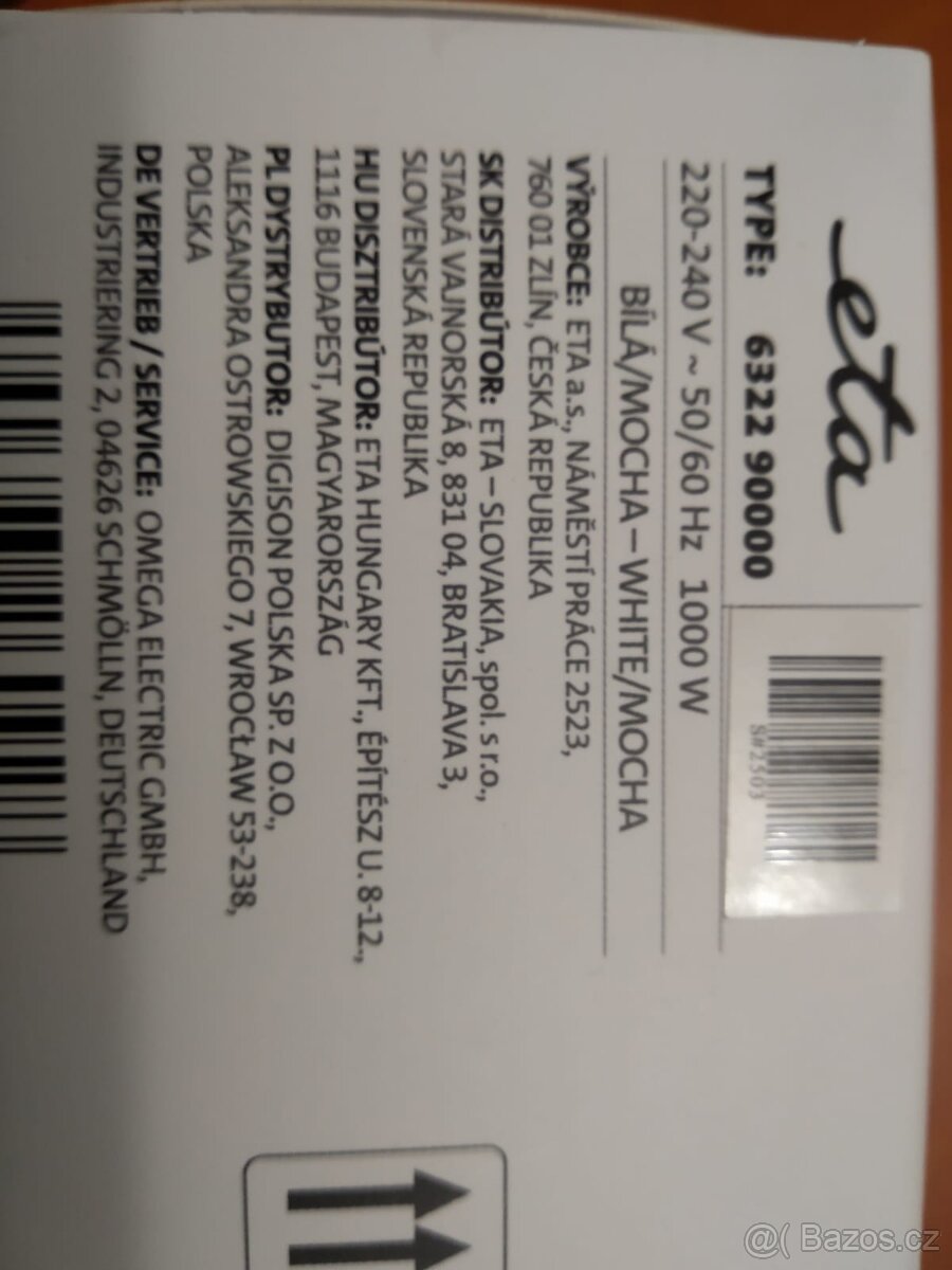 Rotační kulmofén ETA Fenité - 2