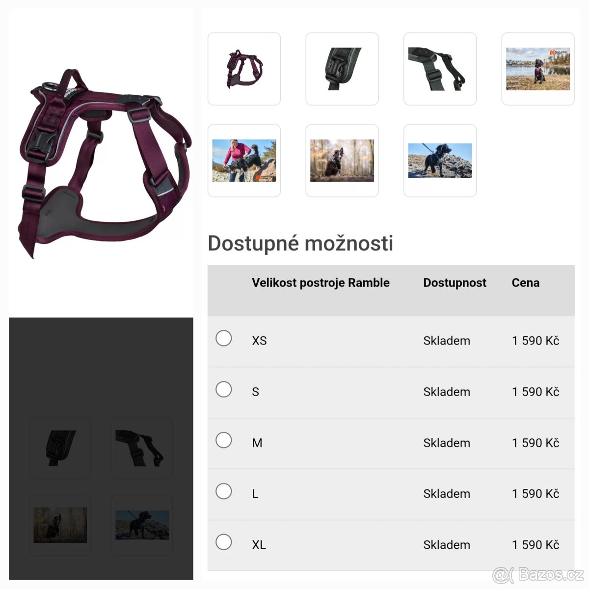 Kšíry na psa vel L . Nové - 2