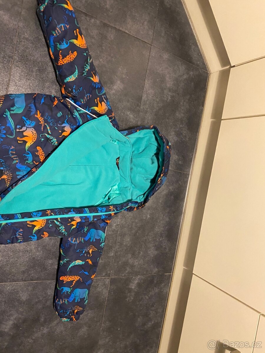 ❄️ Dětská zimní kombinéza LEWRO + lyžáky (Praha 9) - 2