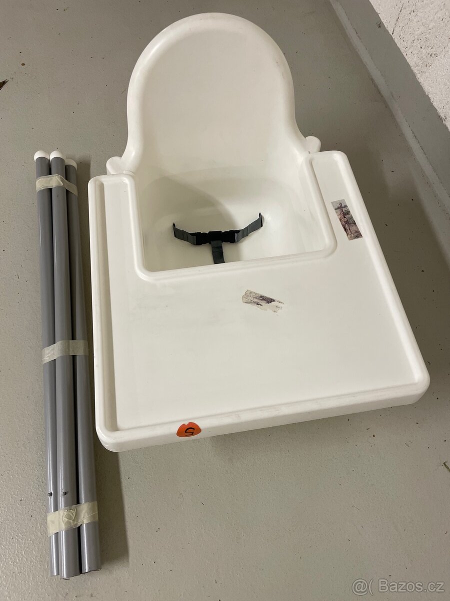 Koš na pleny, dětská postýlka, dětská židle, lehátko - 2