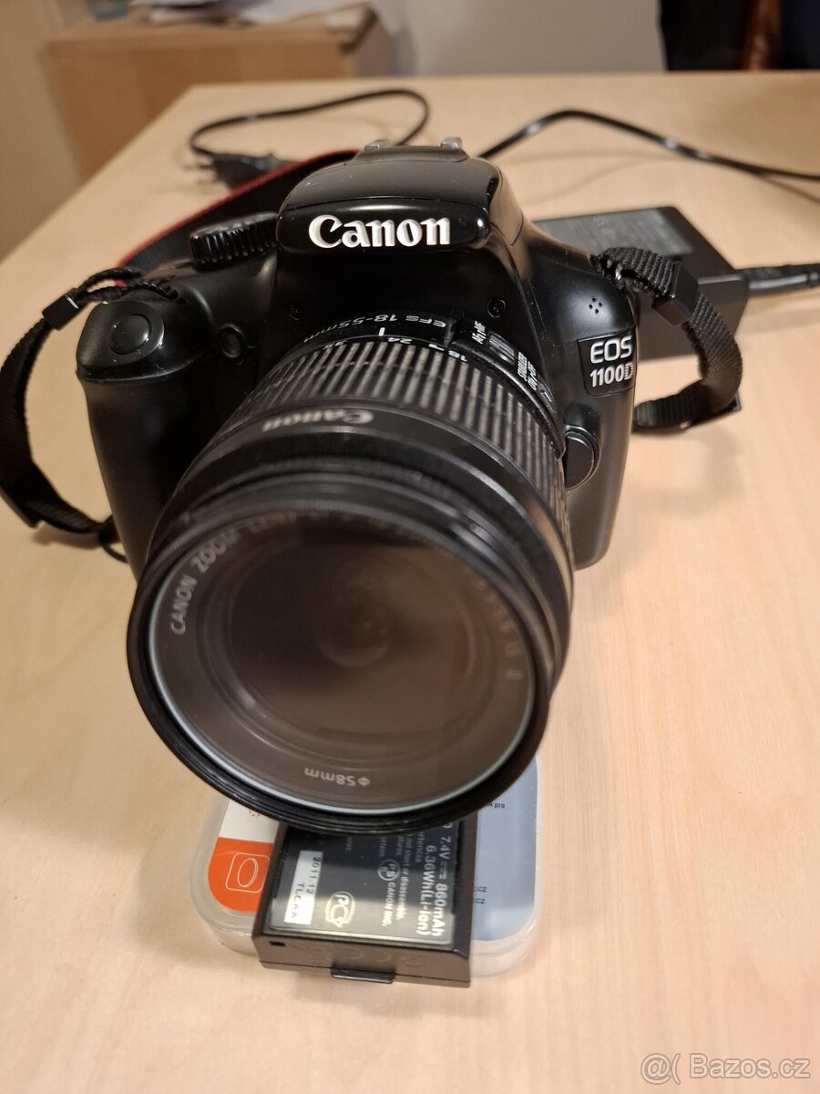 Canon EOS 1100D - objektiv 18–55 mm, 32GB karta, brašna - 2