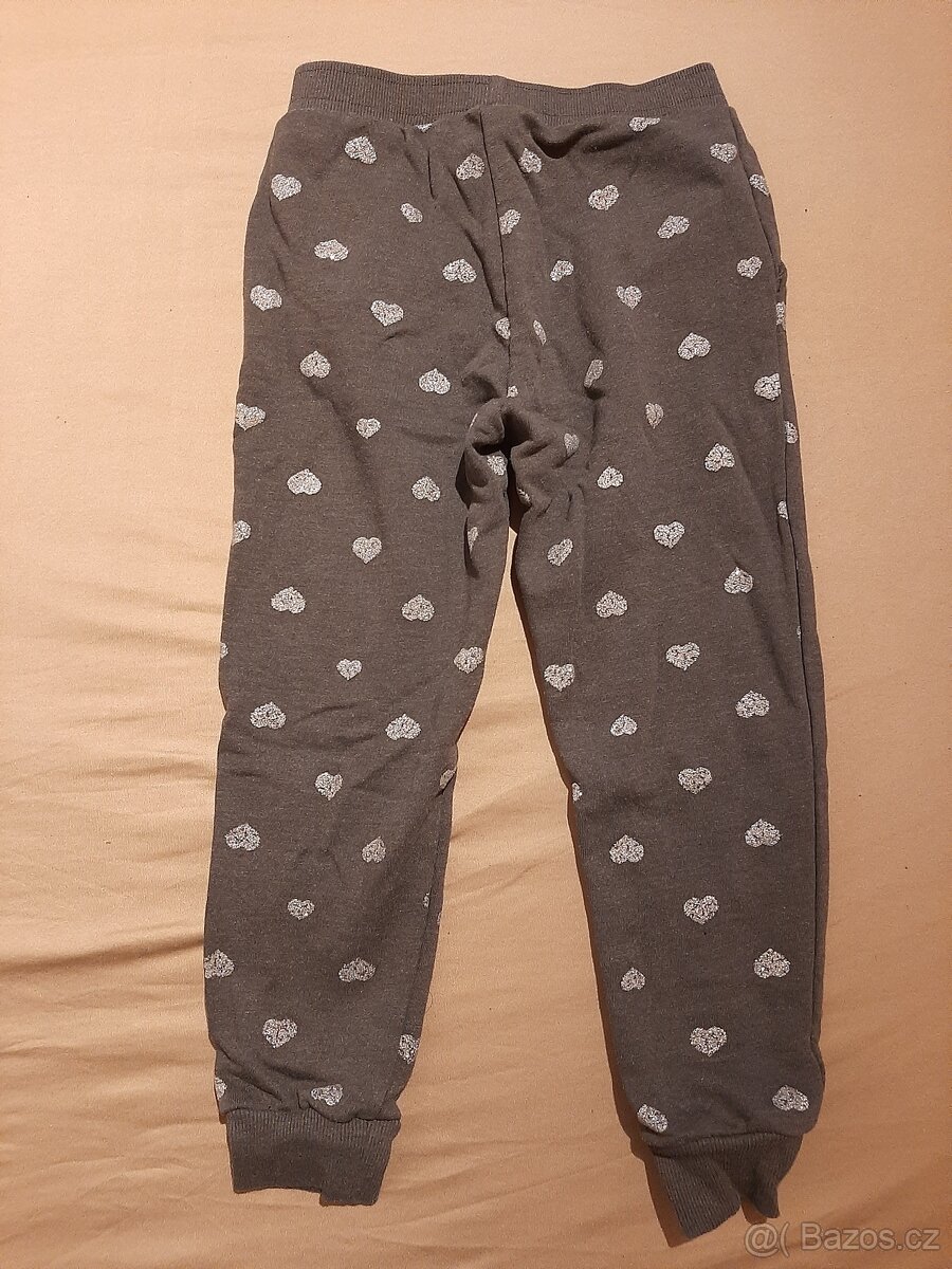 Dívčí tepláky zn.Lupilu, vel.110-116 - 2