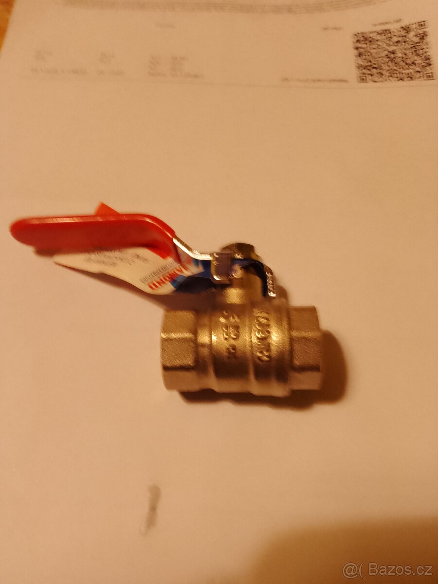 1/2 " kulový kohout FF PN 15 - 2