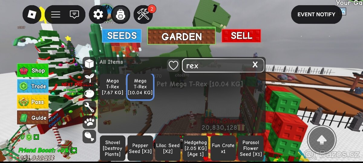 Prodám pety do-(Grow a garden🔥) - 2